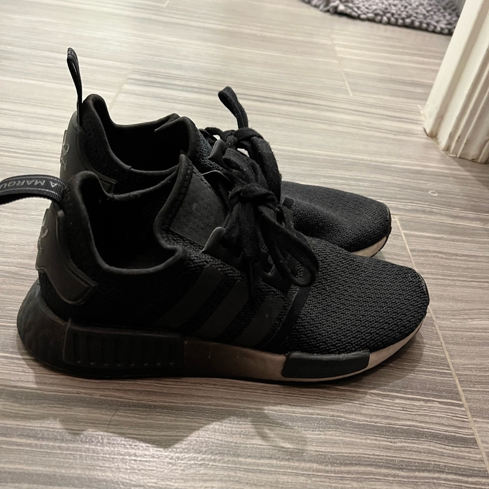 Adidas sneakers in black.  Size 7.5